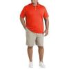 imageDXL Big  Tall Essentials Mens Big and Tall Solid Golf Polo ShirtOrange