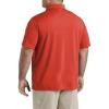 imageDXL Big  Tall Essentials Mens Big and Tall Solid Golf Polo ShirtOrange