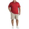 imageDXL Big  Tall Essentials Mens Big and Tall Solid Golf Polo ShirtRed