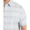 imageDXL Synrgy Mens Big and Tall Large Plaid Sport Shirt Multi BlueMulti Blue