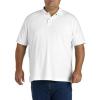 imageDXL Big  Tall Essentials Mens Big and Tall Jersey Polo ShirtWhite