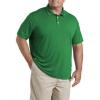 imageDXL Big  Tall Essentials Mens Big and Tall Solid Golf Polo ShirtGreen