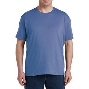 imageDXL Big  Tall Essentials Mens Big and Tall 2pk TeesBlue