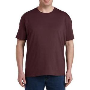 imageDXL Big  Tall Essentials Mens Big and Tall 2pk TeesBurgundy