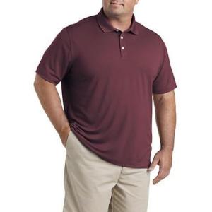 imageDXL Big  Tall Essentials Mens Big and Tall Solid Golf Polo ShirtPort