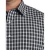 imageDXL Big  Tall Essentials Mens Big and Tall Plaid Sport ShirtBlack Multi