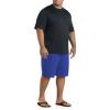 imageDXL Big  Tall Essentials Mens Big and Tall QuickDry Swim TrunksBlue