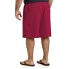 imageDXL Big  Tall Essentials Mens Big and Tall QuickDry Swim TrunksRed