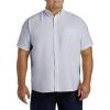 imageDXL Big  Tall Essentials Mens Big and Tall Oxford Sport ShirtGrey