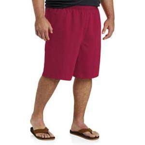 imageDXL Big  Tall Essentials Mens Big and Tall QuickDry Swim TrunksRed