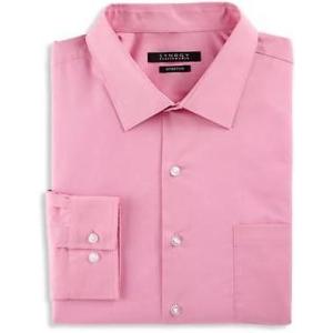 imageDXL Synrgy Mens Big and Tall Performance Heather Dress ShirtPink Heather