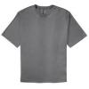 imageDXL Big  Tall Essentials Mens Big and Tall QuickDrying Swim TShirt Charcoal 2XL