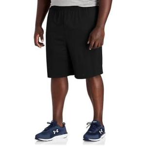 imageDXL Big  Tall Essentials Mens Big and Tall 2pk Mesh ShortsBlack