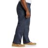 imageDXL Big  Tall Essentials Mens Big and Tall FlatFront Twill PantsNavy