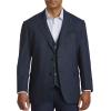 imageDXL Synrgy Mens Big and Tall JacketRelaxer Performance Mlange Suit Jacket Blue 54 L