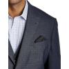 imageDXL Synrgy Mens Big and Tall JacketRelaxer Performance Mlange Suit Jacket Blue 54 L