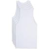 imageDXL Mens Big and Tall Big  Tall Essentials by DXL Mens Big and Tall 5pk Tanks White 2XL