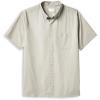 imageDXL Mens Big and Tall Big  Tall Essentials by DXL Mens Big and Tall Poplin ShortSleeve Sport Shirt Grey 4XLT