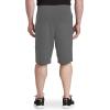 image:imageHarbor Bay by DXL Mens Big and Tall PullOn Knit ShortsGranite Heather