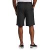 image:imageOak Hill by DXL Mens Big and Tall WaistRelaxer Microfiber Shorts  Machine WashableMultiple Colors Sizes 4260Black