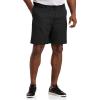 image:imageOak Hill by DXL Mens Big and Tall WaistRelaxer Microfiber Shorts  Machine WashableMultiple Colors Sizes 4260Black