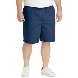 image:imageHarbor Bay ElasticWaist Cotton Shorts Navy 2XL