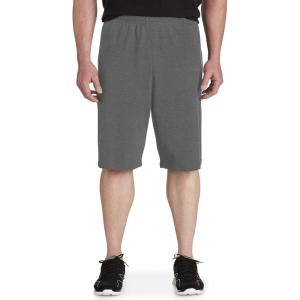 image:imageHarbor Bay by DXL Mens Big and Tall PullOn Knit ShortsGranite Heather