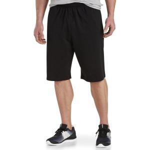 image:imageHarbor Bay by DXL Mens Big and Tall PullOn Knit Shorts Black 3XL