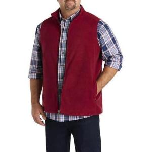 image:imageHarbor Bay Polar Fleece VestPomegranate