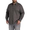image:imageDXL Medallion Print Sport Shirt Black Multi 4XL