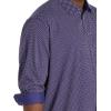 image:imageDiamond Print Sport Shirt Purple 2XLT
