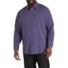 image:imageDiamond Print Sport Shirt Purple 5XL