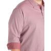 image:imageDiamond Print Sport Shirt Rose Brown 4XLT