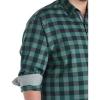 image:imagePlaid Sport Shirt Green 3XLT