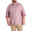 image:imageDiamond Print Sport Shirt Rose Brown 4XLT