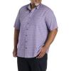 image:imagePlaid Microfiber Sport Shirt Purple 2XLT