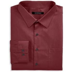 image:imageDXL Performance Heather Dress ShirtRum Raisin Heather