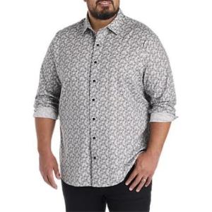 image:imageDXL Tonal Dotted Sport Shirt Grey Black 4XL