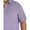 image:imagePlaid Microfiber Sport Shirt Purple 3XLT