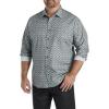 image:imageDXL Geometric Print Sport Shirt Grey 3XL
