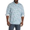 image:imageDXL Large Paisley Sport Shirt White Multi 4XL