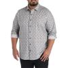 image:imageDXL Tonal Dotted Sport Shirt Grey Black 6XL