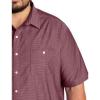 image:imageDXL Textured Solid Sport Shirt Windsor Wine 4XL