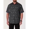 image:imageDXL Mens Big and Tall Bandana Print Sport Shirt BlackBlack