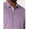 image:imageDXL Mens Big and Tall Micro Print Sport Shirt PurplePurple