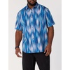 image:imageDXL Mens Big and Tall Paint Strokes Sport Shirt MultiMulti