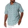image:imageDXL Mens Big and Tall Tonal Paisley Sport Shirt GreenGreen