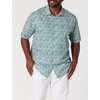 image:imageDXL Tonal Paisley Sport Shirt Green 3XLT