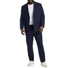 image:imageDXL Mens Big and Tall ModernFit Machine Washable Suit Pants NavyNavy