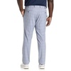 image:imageDXL Mens Big and Tall Plaid MachineWashable Suit Pants BlueBlue